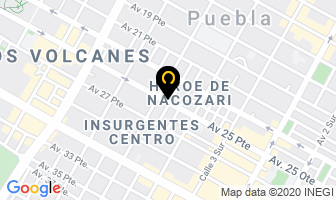 Mapa de Accesorios Para Celulares en Puebla