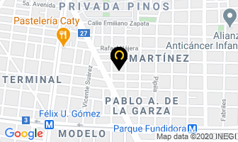 Mapa de Accesorios Y Uniformes en Monterrey