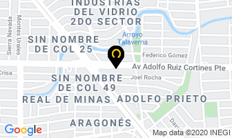 Mapa de Aceros Tregonza, S.a. De C.v. en Guadalupe