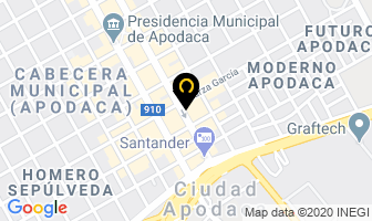 Mapa de Aceros Y Perfiles Elizondo, S.a. De C.v. en Apodaca
