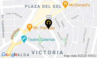 Mapa de Acne Faciales en Zapopan