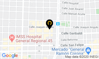 Mapa de Acondicionamientos Y Construcciones en Guadalajara
