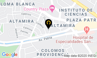 Mapa de Acua Gym en Zapopan