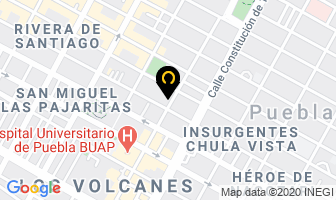 Mapa de Adi laboratorio En Puebla en Puebla
