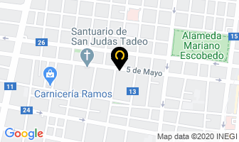 Mapa de Afore Xxi en Monterrey