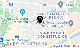 Mapa de Agencia Chapultepec en Monterrey