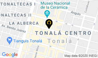Mapa de Agencia De Viajes Alfa en Tonalá