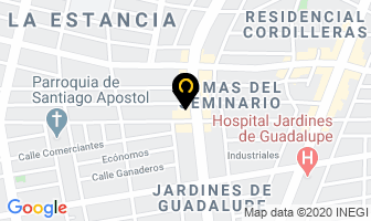 Mapa de Agencia De Viajes Sunset en Zapopan