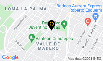 Mapa de Agencia Infantil Alex en Ciudad de Mexico