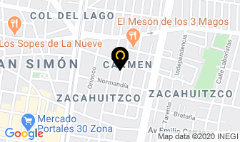 Mapa de Agencia Monterrey en Ciudad de Mexico