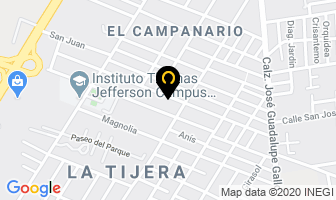 Mapa de Agua En Pipa en Zapopan
