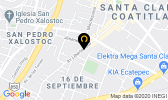 Mapa de Agua Grupo Tarea en Ecatepec de Morelos