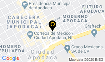 Mapa de Agua Y Drenaje De Monterrey en Apodaca