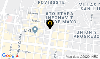 Mapa de Aguilar Refacciones en Oaxaca de Juárez