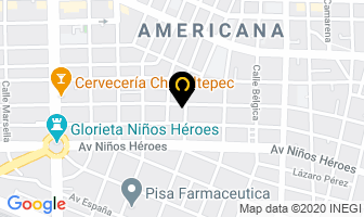 Mapa de Ahogadas Migue en Guadalajara