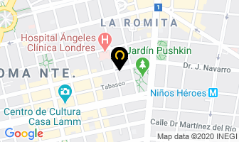 Mapa de Aire Acondicionado Ambiental en Ciudad de Mexico