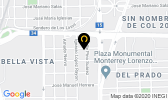 Mapa de Aislantes Celulares S.a De C.v. en Monterrey