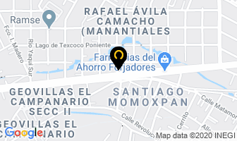 Mapa de Al Sabor De Acapulco en San Pedro Cholula