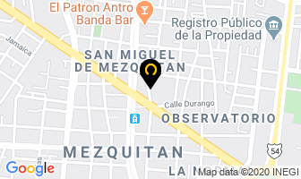 Mapa de Alambrados Guadalajara en Guadalajara