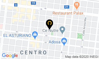 Mapa de Alanis De La Fuente Omar Fermin en Monterrey