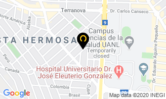 Mapa de Alarmas Del Norte S.a De C.v en Monterrey