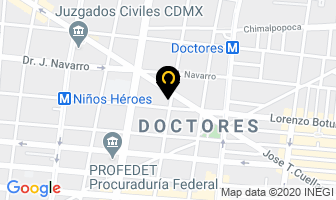 Mapa de Alarmas Internacionales en Ciudad de Mexico
