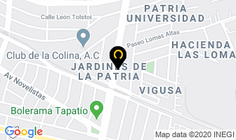 Mapa de Albercas Y Equipos S.a. en Zapopan