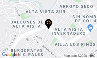 Mapa de AlcalÁ Bienes Inmuebles en Monterrey