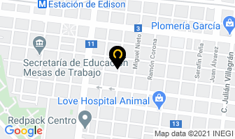 Mapa de Alcala Hernandez Patricia en Monterrey