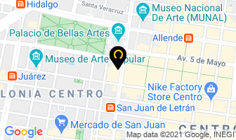 Mapa de Aldo Conti Italia en Ciudad de Mexico