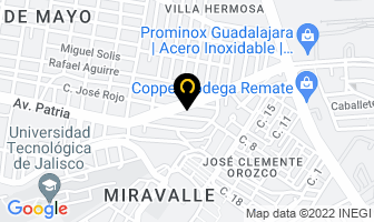Mapa de Ale Izaguirre Makeup en Guadalajara