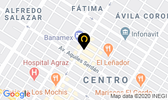 Mapa de Alergia E Inmunologia, En Los Mochis en Ciudad de Mexico