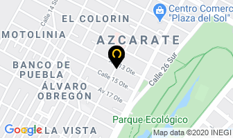 Mapa de Alergologo Dr. Jose Arturo Galindo en Puebla