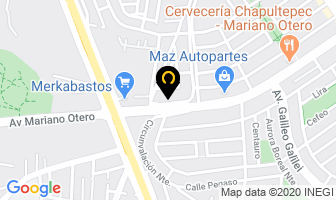 Mapa de Alfa Mayoristas en Zapopan