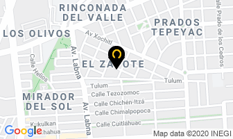 Mapa de Alineacion Alphabiotica en Zapopan