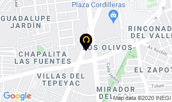 Mapa de All Confort S.a. De C.v. en Zapopan