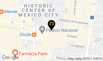 Mapa de Almacen De Playeras S.a. De C.v. en Ciudad de Mexico