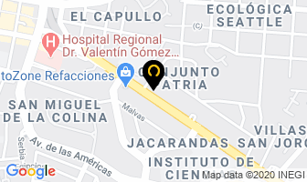 Mapa de Almar Todo Para Alebrcas en Zapopan