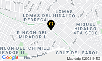 Mapa de Alquiladora De Luxe en Tlalpan