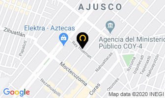 Mapa de Alquiladora Rios en Ciudad de Mexico