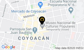 Mapa de Alquiladora Zavala en Ciudad de Mexico
