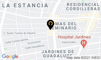 Mapa de Alquiler Fiesta Facil en Zapopan