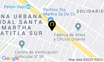 Mapa de Aluminio Y Vidrio Iman en Ciudad de Mexico