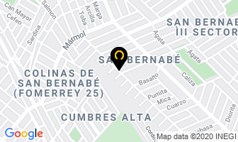 Mapa de Aluminio Y Vidrio Rivera en Monterrey