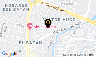 Mapa de Ambulancias Privadas Rios en Zapopan