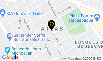 Mapa de American Wipers, S.a. De C.v. en Guadalajara