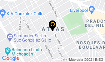 Mapa de American Wipers, S.a. De C.v. en Guadalajara
