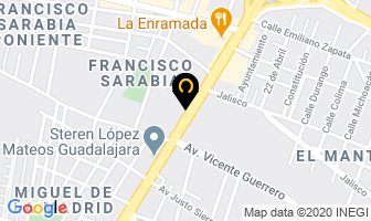 Mapa de Ana Cornejo en Zapopan