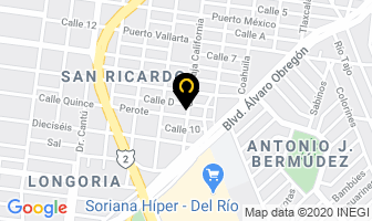 Mapa de Andamios Sipco en Reynosa