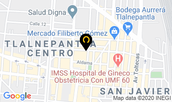 Mapa de Anforama en Tlalnepantla de Baz